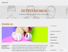 Tablet Screenshot of detintasomos.com